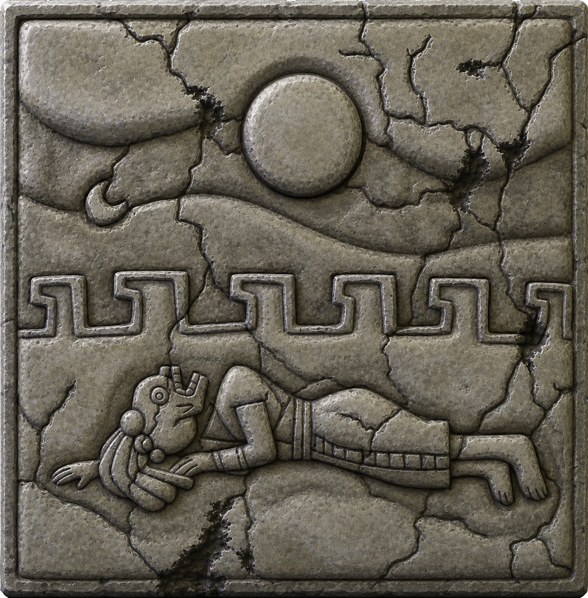 A fragment of the rediscovered tablet